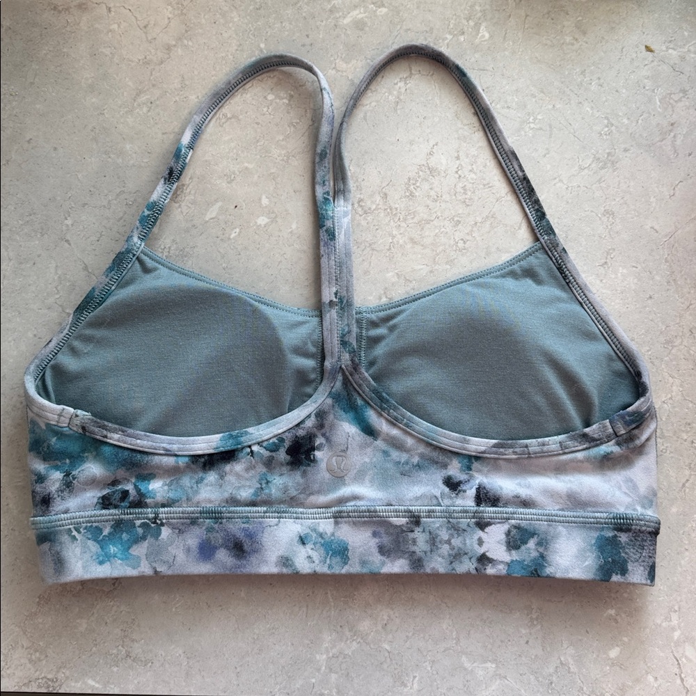 Lululemon Light Support Nulu Yoga Bra *A/B Cups In Kaleidofloral Multi - Picture 2 of 4